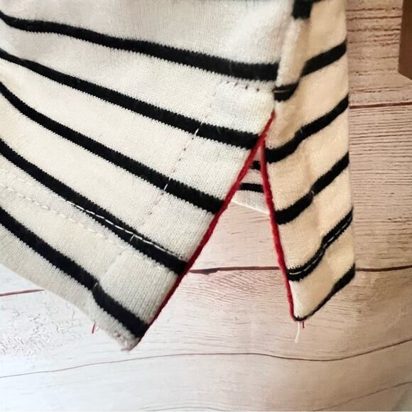 With Love Women’s 3/4 Sleeve Striped and Floral Blouse Sz L NWT - Picture 10 of 13